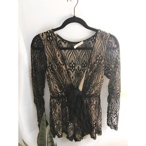LF Lace Romper BNWOT
